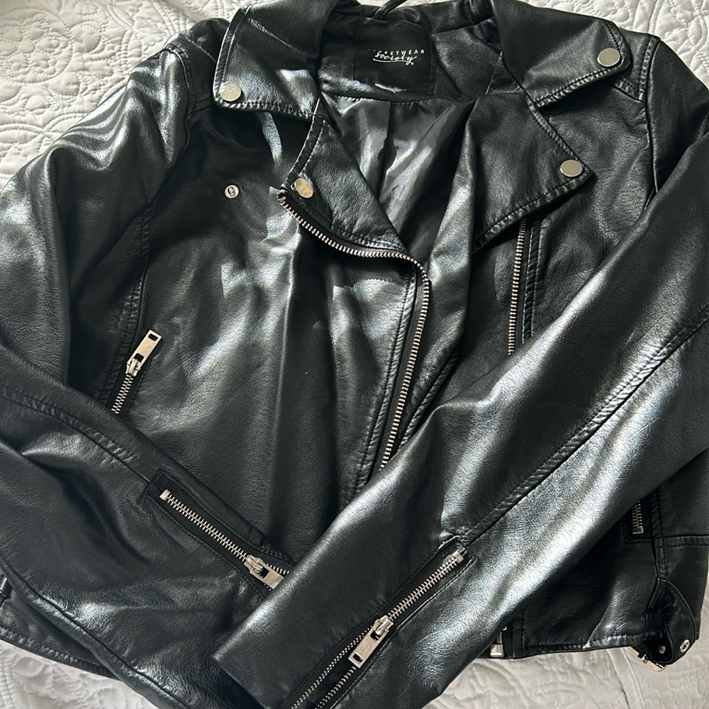 Leather jacket